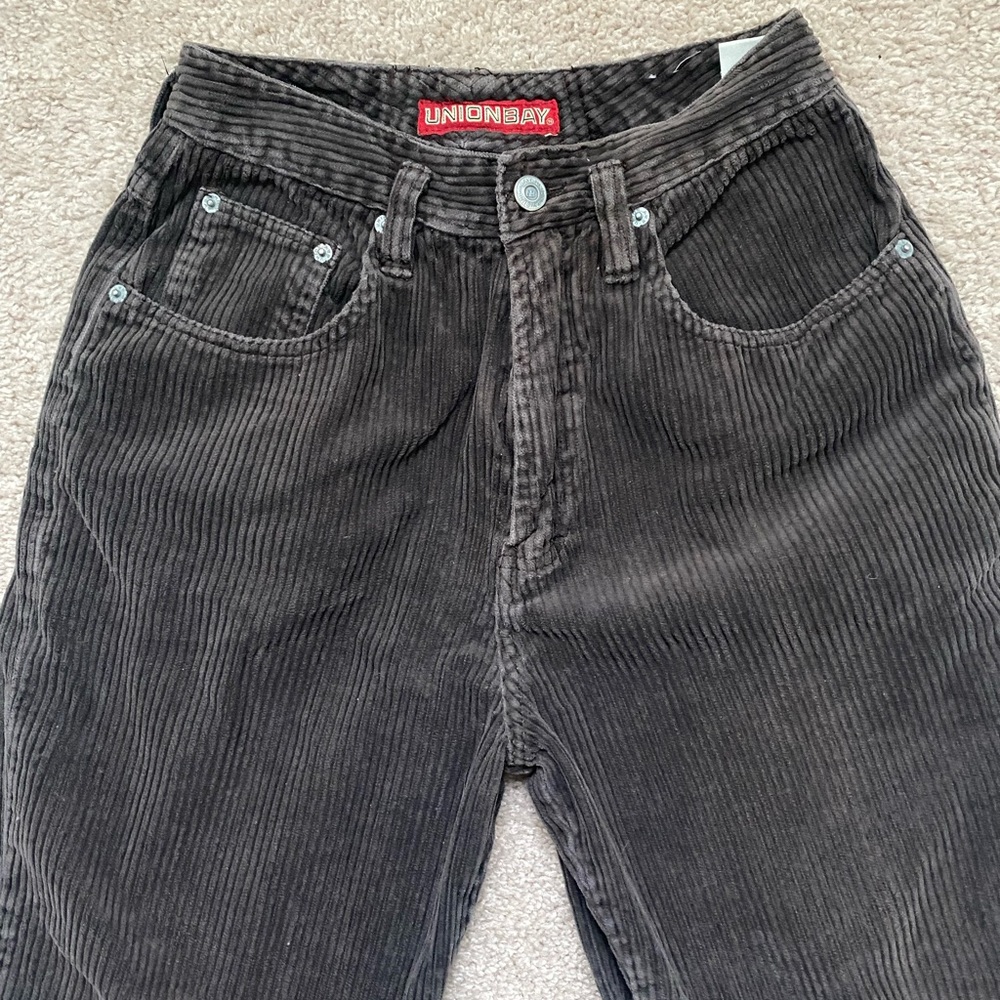 UNIONBAY Dark brown Corduroy Pants